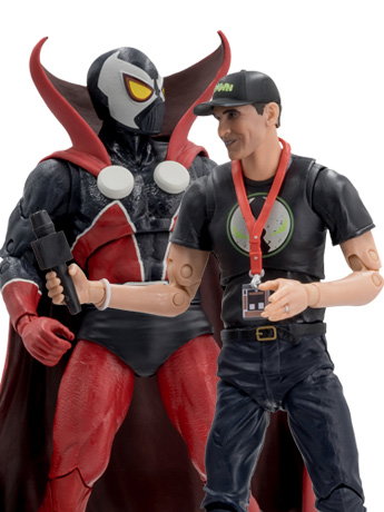 Spawn 30th Anniversary Spawn & Todd McFarlane Two-Pack image 2