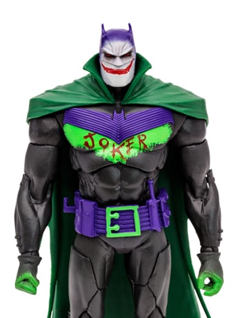 Batman: Curse of the White Knight DC Multiverse Gold Label Batman (Jokerized) Exclusive image 2