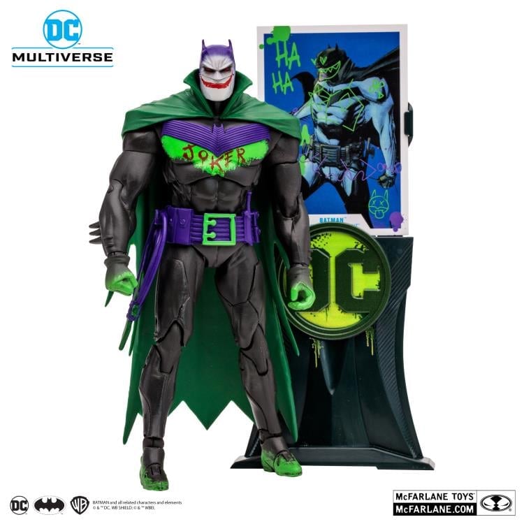 Batman: Curse of the White Knight DC Multiverse Gold Label Batman (Jokerized) Exclusive image 3