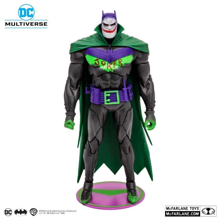 Batman: Curse of the White Knight DC Multiverse Gold Label Batman (Jokerized) Exclusive image 4