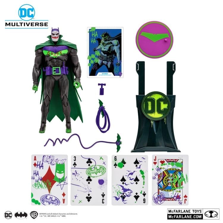Batman: Curse of the White Knight DC Multiverse Gold Label Batman (Jokerized) Exclusive image 9