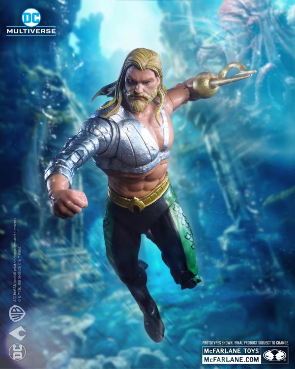 JLA DC Multiverse Aquaman (Collect to Build: Plastic Man) image 3