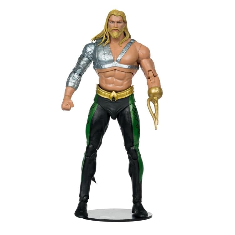 JLA DC Multiverse Aquaman (Collect to Build: Plastic Man) image 5