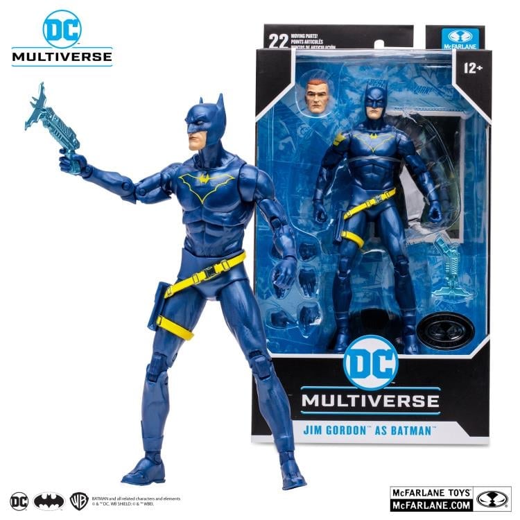 Batman: Endgame DC Multiverse Jim Gordon as Batman Platinum (Chase) image 10