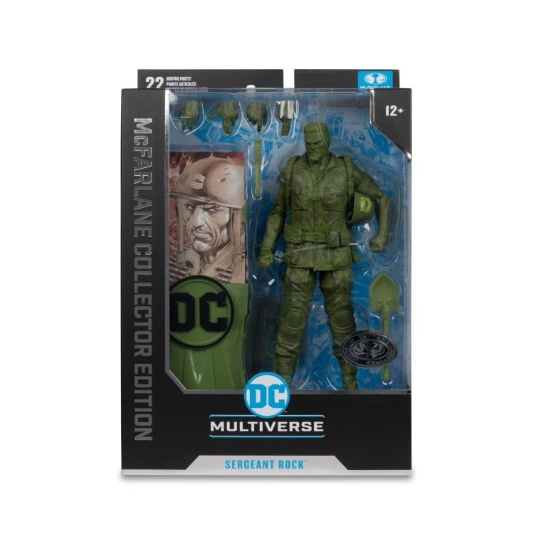 DC Comics DC Multiverse Collector Edition Sgt. Rock Platinum (Chase) image 10