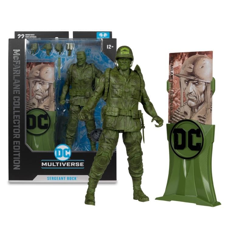 DC Comics DC Multiverse Collector Edition Sgt. Rock Platinum (Chase) image 9