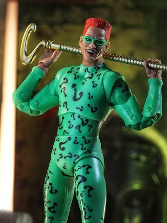 Batman Forever DC Multiverse The Riddler (Collect to Build: Nightmare Bat) image 2