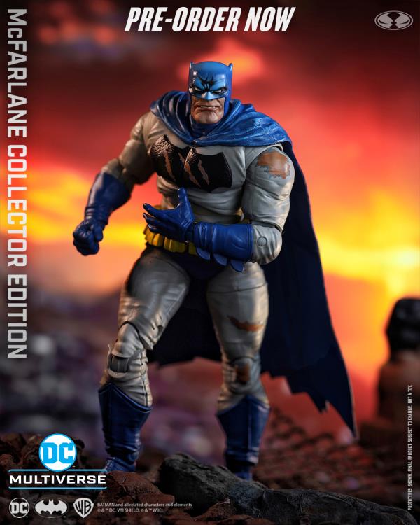 Batman: The Dark Knight Returns DC Multiverse Collector Edition Batman (Battle Damage Blue) image 3