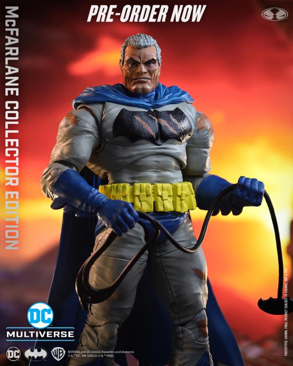 Batman: The Dark Knight Returns DC Multiverse Collector Edition Batman (Battle Damage Blue) image 4