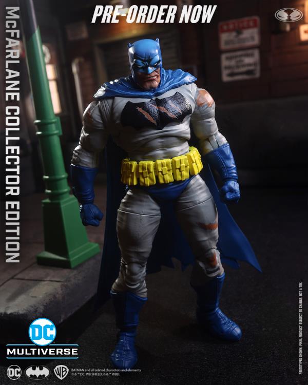 Batman: The Dark Knight Returns DC Multiverse Collector Edition Batman (Battle Damage Blue) image 5