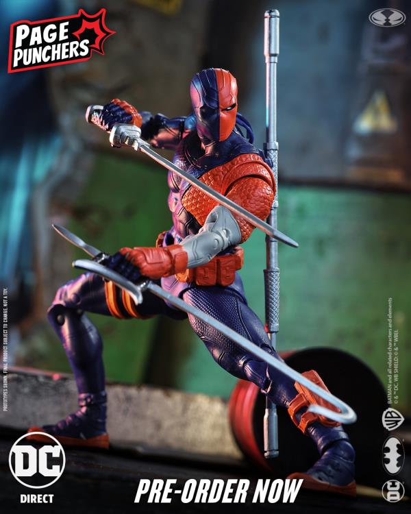 DC Rebirth Page Punchers Deathstroke with Comic image 3