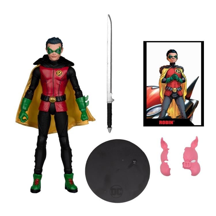 Batman: Reborn DC Page Punchers Robin with Comic image 10