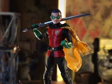 Batman: Reborn DC Page Punchers Robin with Comic