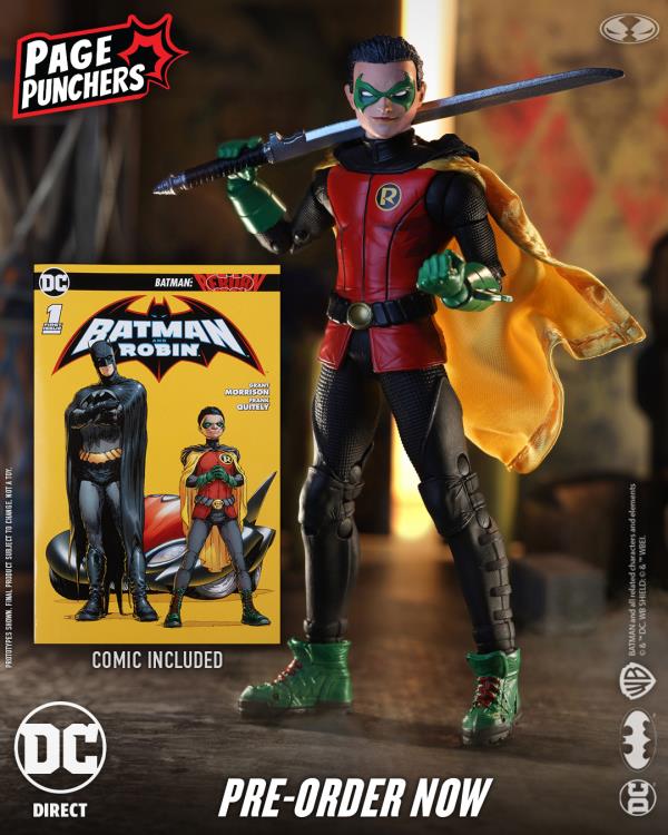 Batman: Reborn DC Page Punchers Robin with Comic image 3