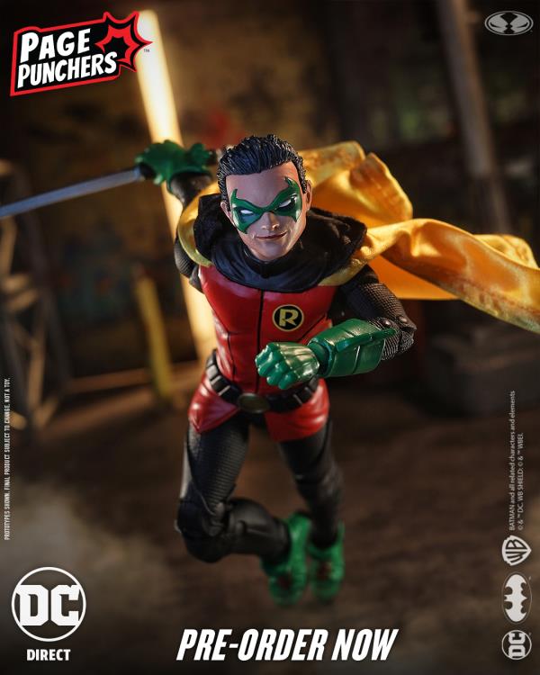 Batman: Reborn DC Page Punchers Robin with Comic image 4