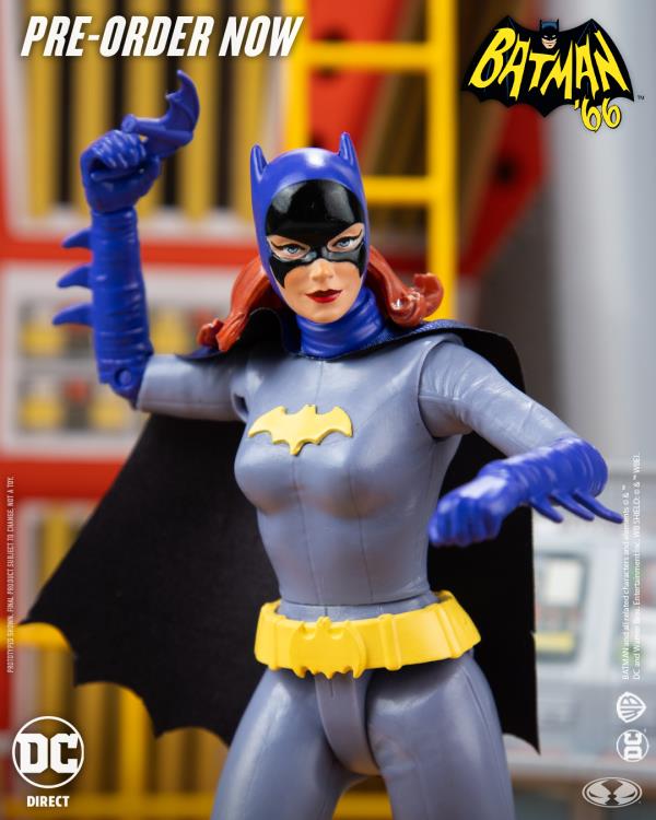 Batman '66 DC Retro Batgirl (Grey/Blue) image 4