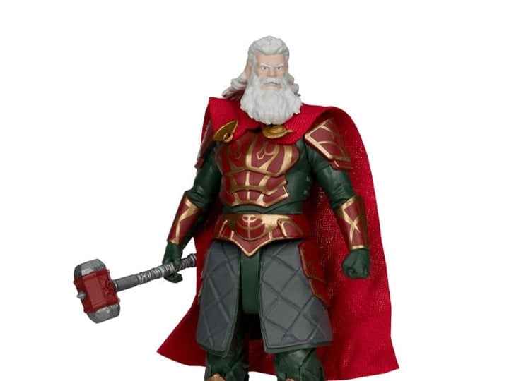The Lord of the Rings: The War of the Rohirrim 4" Helm Hammerhand (Snow Troll Build-a-Figure) image 1