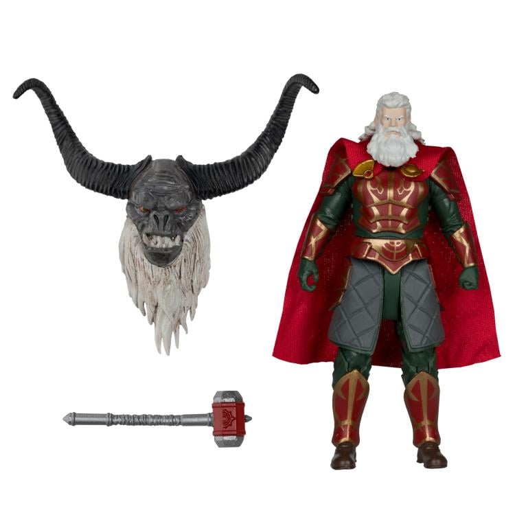 The Lord of the Rings: The War of the Rohirrim 4" Helm Hammerhand (Snow Troll Build-a-Figure) image 6