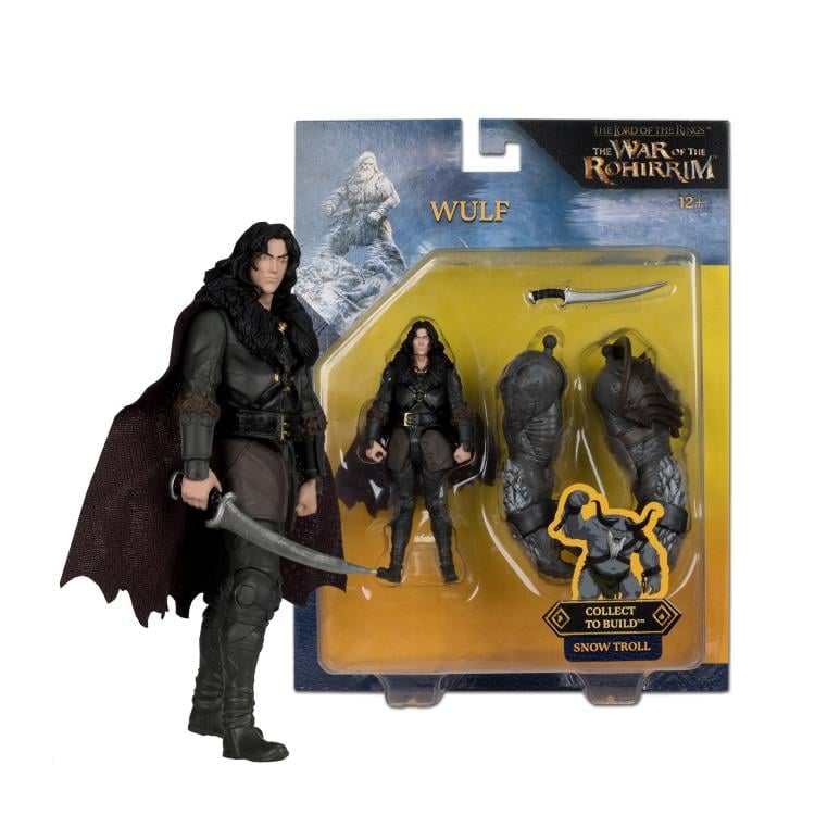 The Lord of the Rings: The War of the Rohirrim 4" Wulf (Snow Troll Build-a-Figure) image 7