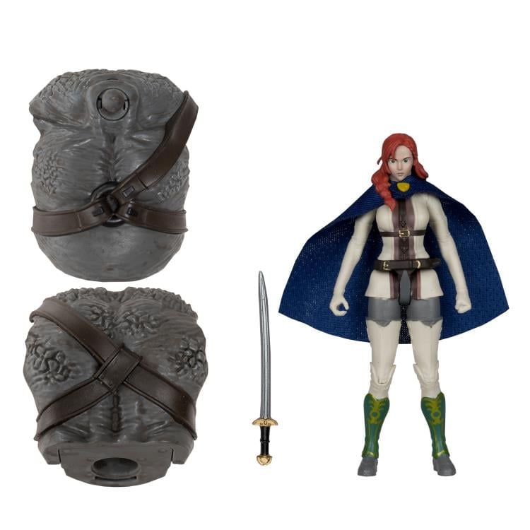 The Lord of the Rings: The War of the Rohirrim 4" Hera (Snow Troll Build-a-Figure) image 6