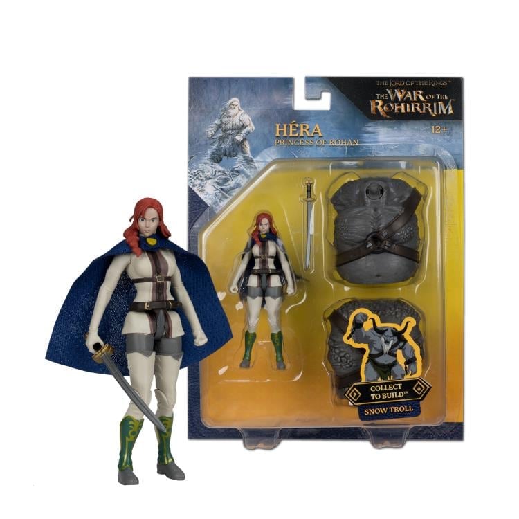 The Lord of the Rings: The War of the Rohirrim 4" Hera (Snow Troll Build-a-Figure) image 7