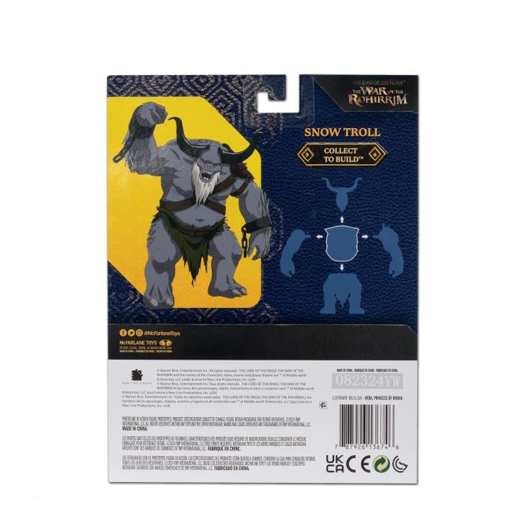 The Lord of the Rings: The War of the Rohirrim 4" Hera (Snow Troll Build-a-Figure) image 9