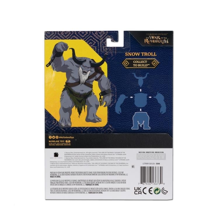 The Lord of the Rings: The War of the Rohirrim 4" Shank (Snow Troll Build-a-Figure) image 9