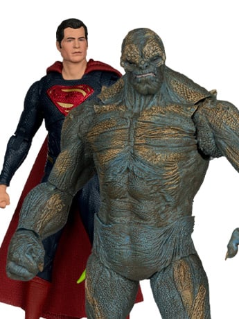 Batman v Superman: Dawn of Justice DC Multiverse Doomsday & Superman Two-Pack image 2
