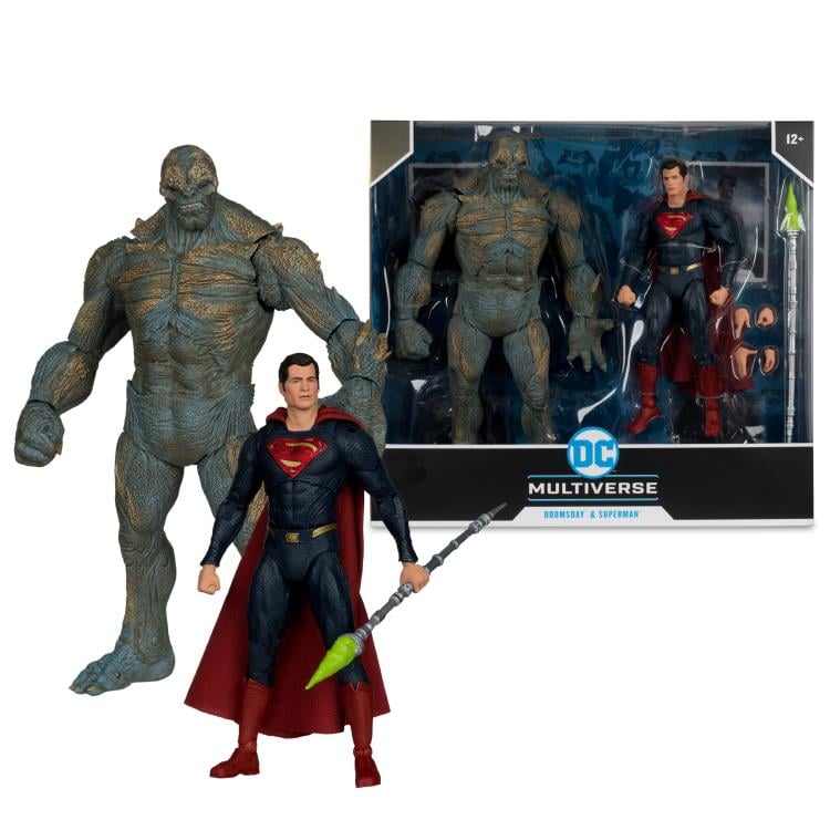 Batman v Superman: Dawn of Justice DC Multiverse Doomsday & Superman Two-Pack image 8