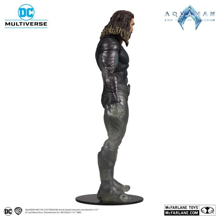 Aquaman and the Lost Kingdom DC Multiverse Gold Label Aquaman (Stealth Suit) with Topo Exclusive image 5