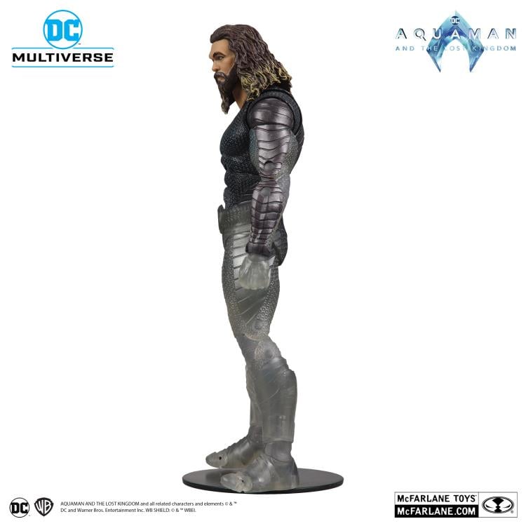 Aquaman and the Lost Kingdom DC Multiverse Gold Label Aquaman (Stealth Suit) with Topo Exclusive image 7