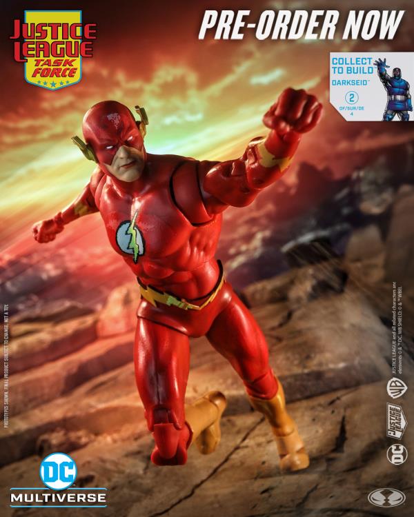 Justice League Task Force DC Multiverse The Flash (Collect to Build: Darkseid) image 4