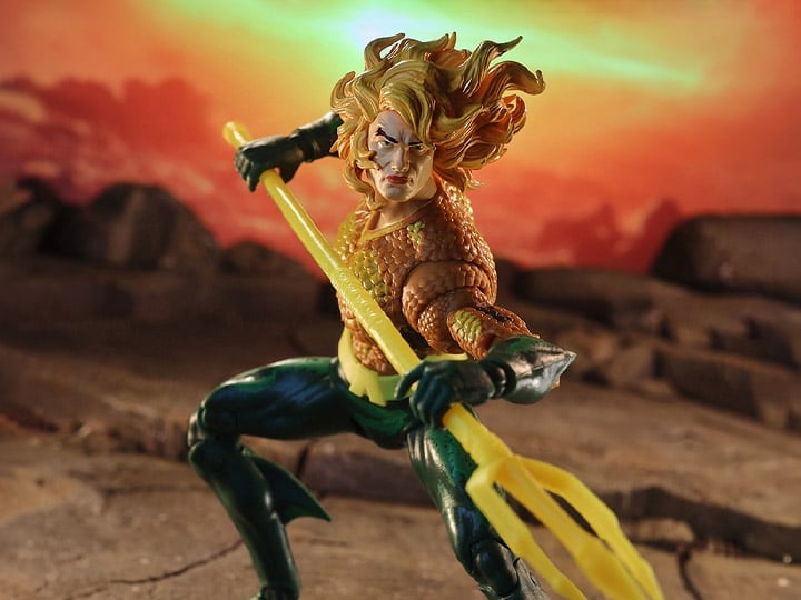 Justice League Task Force DC Multiverse Aquaman (Collect to Build: Darkseid) image 1