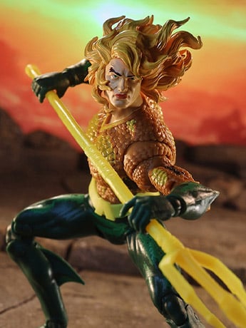 Justice League Task Force DC Multiverse Aquaman (Collect to Build: Darkseid) image 2
