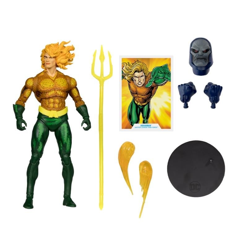 Justice League Task Force DC Multiverse Aquaman (Collect to Build: Darkseid) image 8