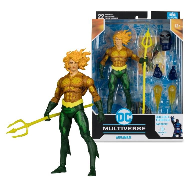 Justice League Task Force DC Multiverse Aquaman (Collect to Build: Darkseid) image 9