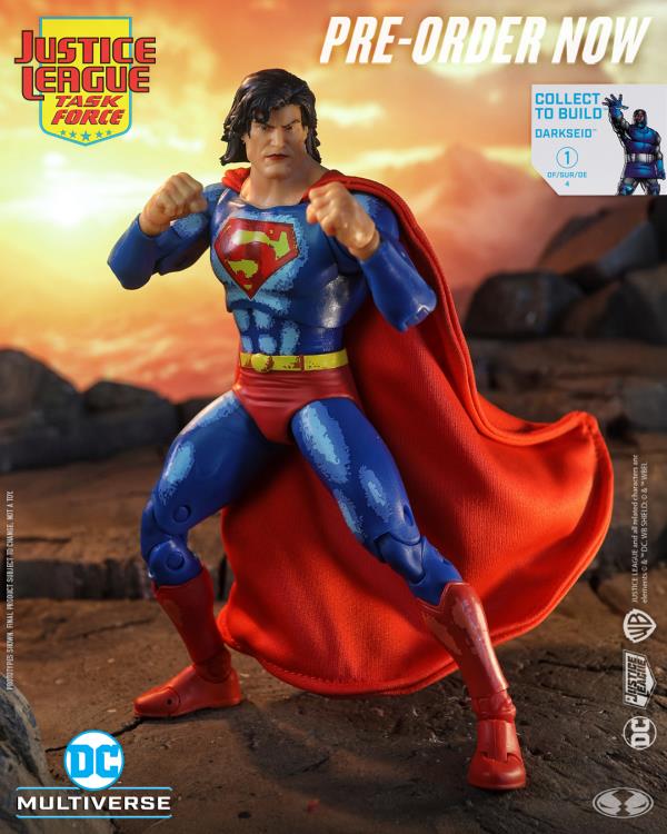 Justice League Task Force DC Multiverse Superman (Collect to Build: Darkseid) image 3