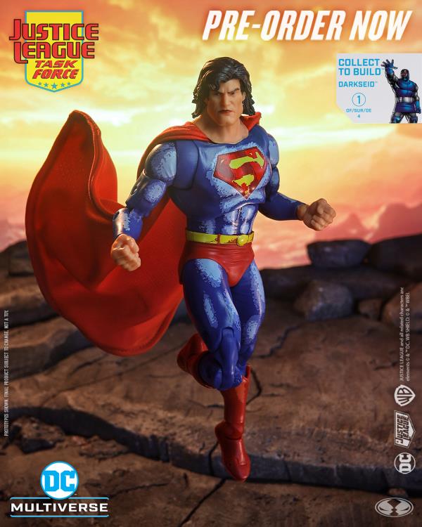 Justice League Task Force DC Multiverse Superman (Collect to Build: Darkseid) image 4