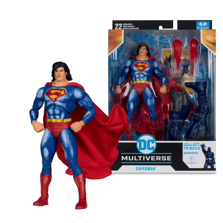 Justice League Task Force DC Multiverse Superman (Collect to Build: Darkseid) image 9