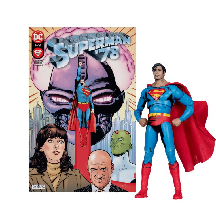 Superman '78 DC Page Punchers Superman with Comic image 6