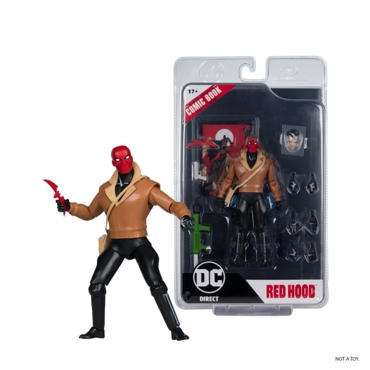 Batman: The Adventures Continue DC Page Punchers Red Hood with Comic image 8