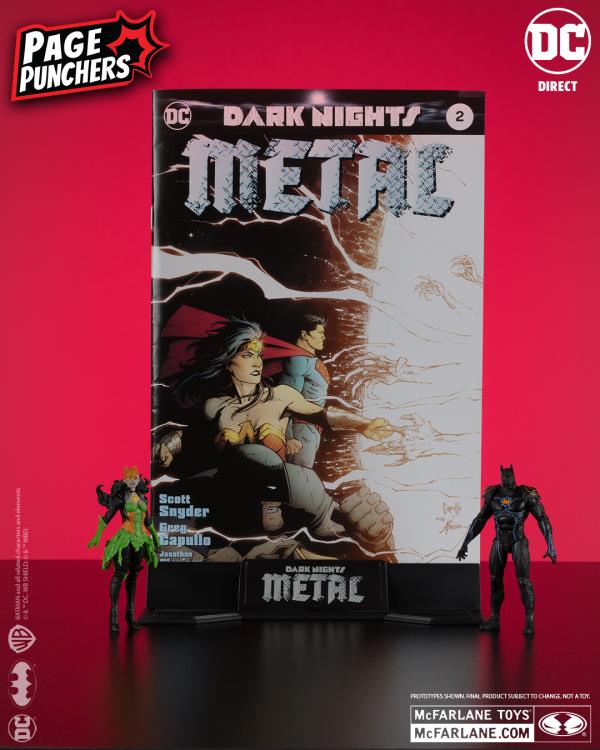 Dark Nights: Metal DC Page Punchers Batman (Earth -44) and Batman (Earth -11) 3" Two-Pack with Comic image 7