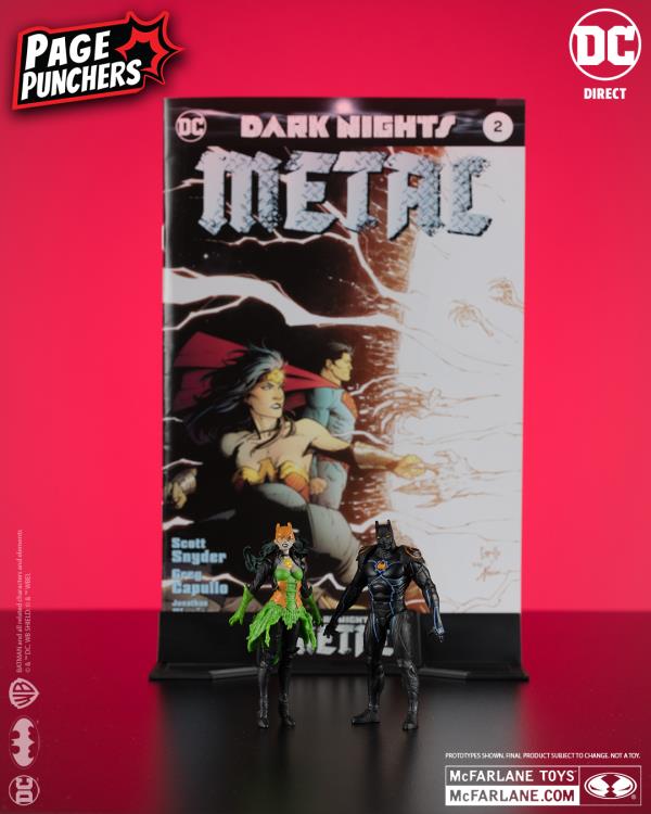 Dark Nights: Metal DC Page Punchers Batman (Earth -44) and Batman (Earth -11) 3" Two-Pack with Comic image 8