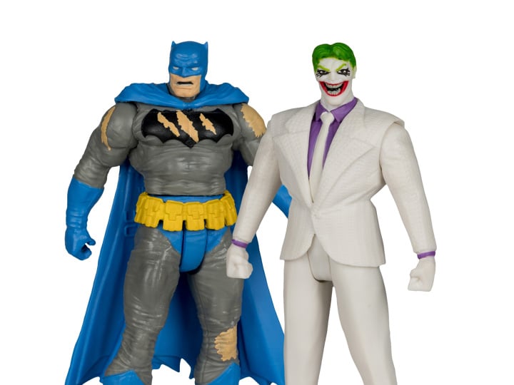 Batman: The Dark Knight Returns DC Page Punchers Batman and The Joker 3" Two-Pack with Comic image 1