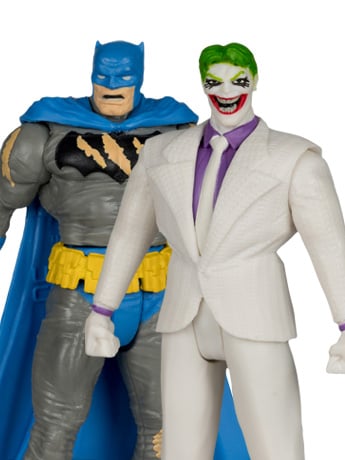 Batman: The Dark Knight Returns DC Page Punchers Batman and The Joker 3" Two-Pack with Comic image 2