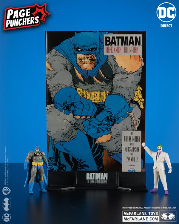 Batman: The Dark Knight Returns DC Page Punchers Batman and The Joker 3" Two-Pack with Comic image 7