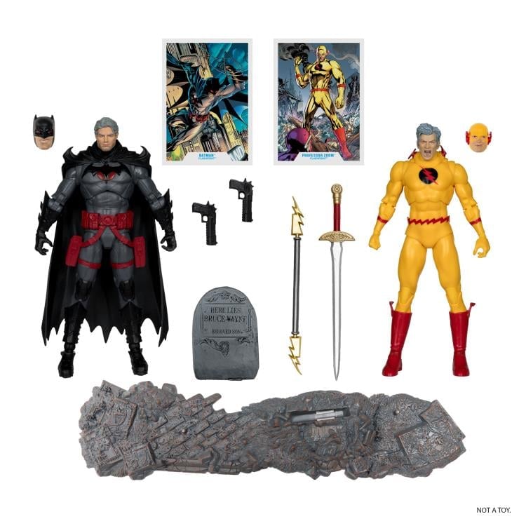 Flashpoint DC Multiverse Batman vs. Professor Zoom Two-Pack image 8