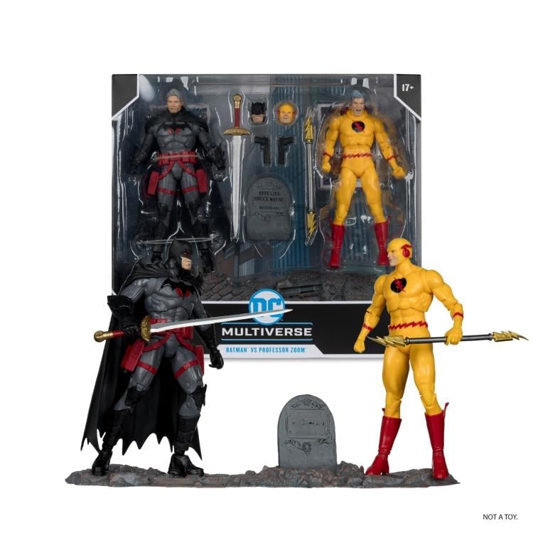 Flashpoint DC Multiverse Batman vs. Professor Zoom Two-Pack image 9