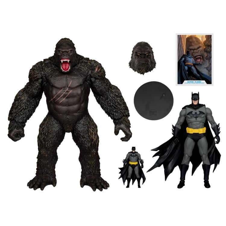 Justice League vs. Godzilla vs. Kong DC Multiverse Batman vs. Kong Two-Pack image 10