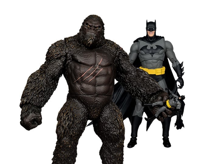 Justice League vs. Godzilla vs. Kong DC Multiverse Batman vs. Kong Two-Pack image 1